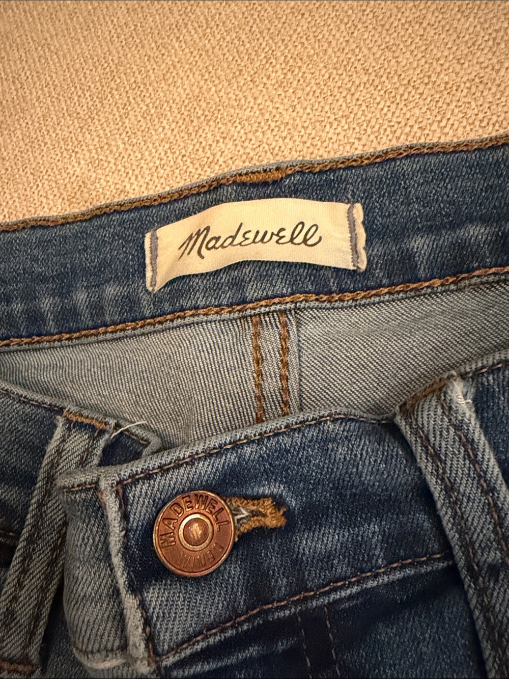 Madewell Women's Light Blue Denim Jeans size 28P